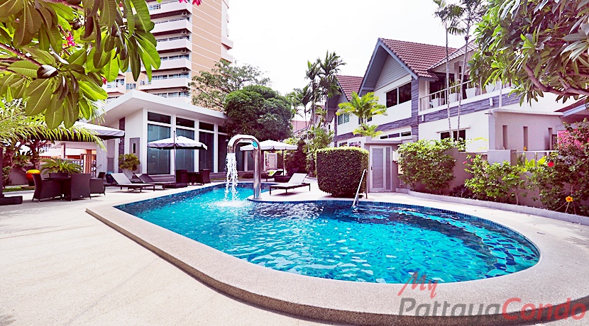 Boutique Garden Pool Villas Jomtien House For Sale - HJCTD01-19