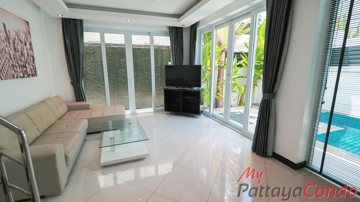 Palm Oasis Pool Villa Pattaya House For Sale - HJPO02-5