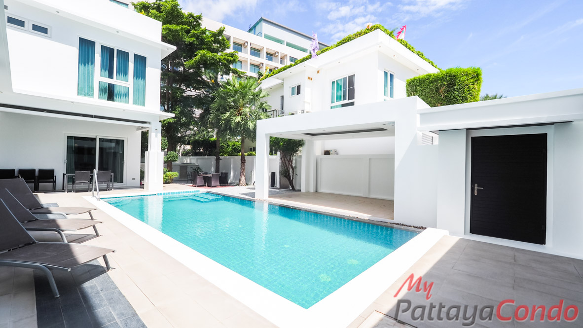 Palm Oasis Pool Villa Pattaya House For Sale - HJPO01-1