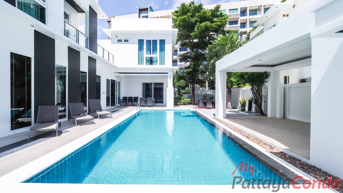 Palm Oasis Pool Villa Pattaya House For Sale - HJPO01-2