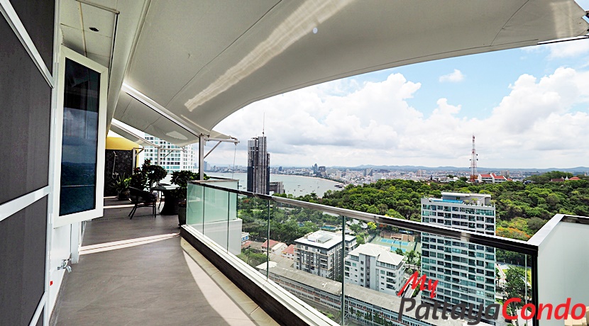 The Cliff Condo Penthouse For Sale Pattaya - CLIFF55-23