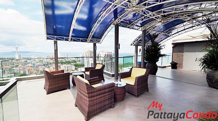 The Cliff Condo Penthouse For Sale Pattaya - CLIFF55-28