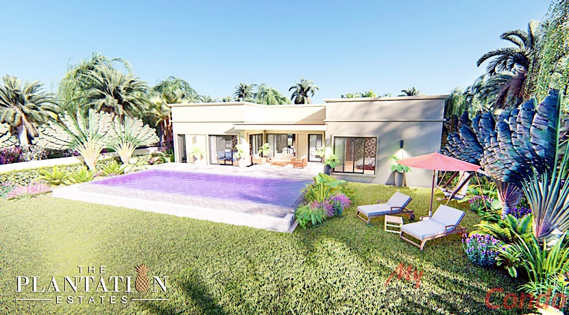 The Plantation Estate Villa For Sale East Pattaya - HEPTT01-1