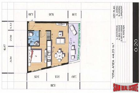 Kata Ocean View | One Bedroom Sea View Condo for Sale in the Kata Hills-10