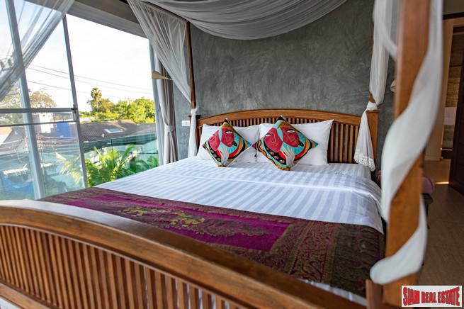 Unique Eight Bedroom + Rooftop Terrace Sea View Pool Villa for Rent in Rawai/Sai Yuan-14