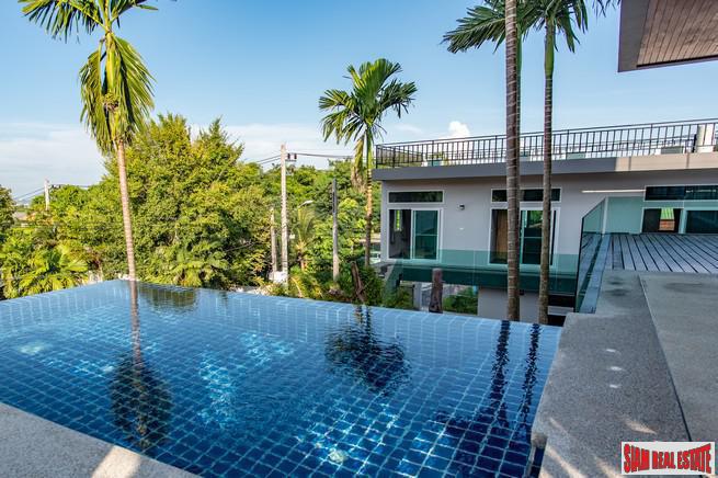Unique Eight Bedroom + Rooftop Terrace Sea View Pool Villa for Rent in Rawai/Sai Yuan-4