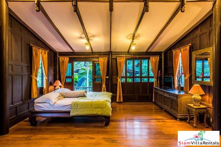 Private Havana | Traditional Thai-Style Three Bedroom Pool Villa for Rent in Bang Jo-5