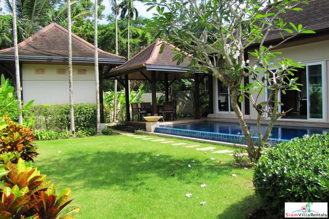 Two Villa Tara | Modern Tropical Four Bedroom Pool Villa for Rent in Layan-0
