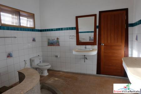 Contemporary Thai Teak Four Bedroom Pool Villa for Rent in Rawai-12