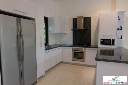 Contemporary Thai Teak Four Bedroom Pool Villa for Rent in Rawai-5