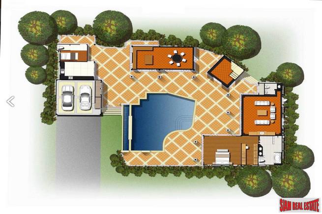 Sirinthara Villa | Spacious Thai Six Bedroom Pool Villa in Rawai-4
