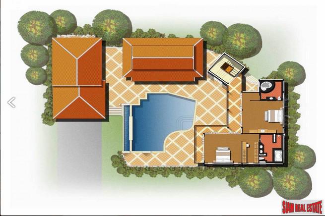 Sirinthara Villa | Spacious Thai Six Bedroom Pool Villa in Rawai-5