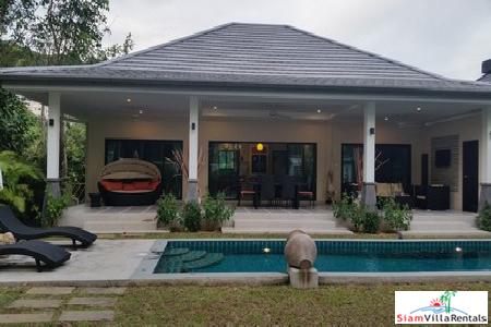Three Bedroom Pool Villa with Lovely Garden and Terrace in Rawai for Rent-0