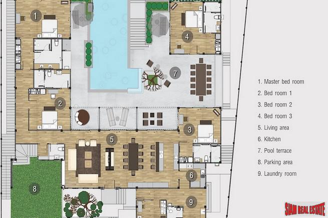 Luxurious Six Bedroom Estate Pool Villa Living in Secluded Rawai-11