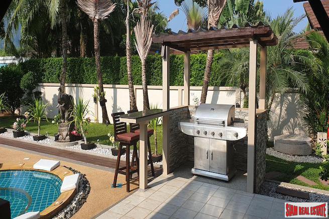 Four Bedroom Balinese Style Pool Villa for Sale on the East Coast of Phuket-12