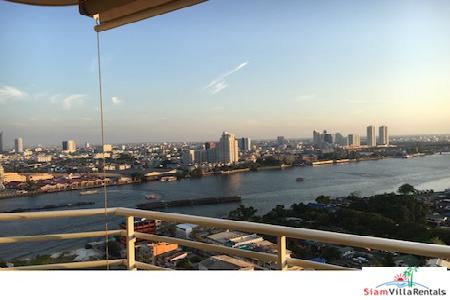 Beautiful Two Bedroom, Two Bath Condo on 24th Floor Facing Krungthep Bridge, Bangkok-2