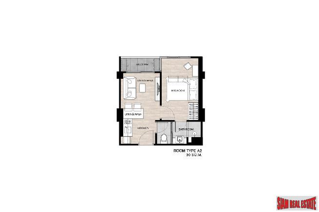 Ready to Move in Resort Style Low-Rise Condo next to Canal at Sukhumvit 50, BTS Onnut - 2 Bed Units - Up to 33% Discount and Full Furnished!-28