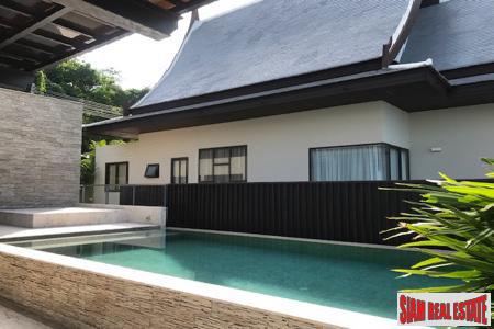 Ocean Front and Sea Views from this Thai Style Six Bedroom Home in Koh Sirey, Phuket-16
