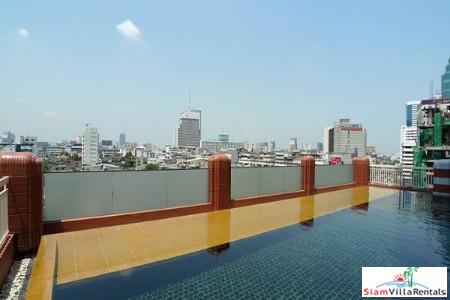 Manhattan Chit Lom | Spacious Living & City Views from this Two Bedroom Condo for Rent in Ratchathewii-13