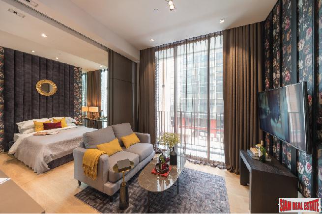 Newly Completed Ultra Luxury High-Rise Condo at Chidlom in the Pathumwan Area - Up to 25% Discount and Rental Guarantee 5% for 2 Years! Studio Units-5