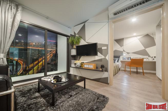 Rich Park @ Triple Station | Newly Completed Condo next to MRT, Airport Link and Hua Mak, Suan Luang - Special Discount 20%!-6