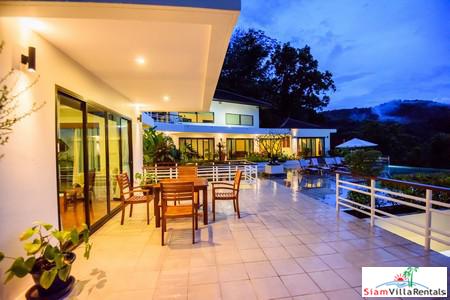 Panoramic Ocean and Lush Mountain Views from this Three Bedroom in Nai Thon-3