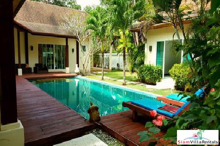 Casa Del Sol | Tropical Balinese Three Bedroom for Rent in Rawai-0