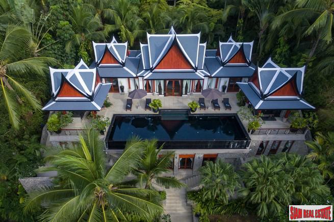 Ayara Surin | Magnificent Thai Style Villa with Sea Views Overlooking Surin and Bang Tao Beaches-0