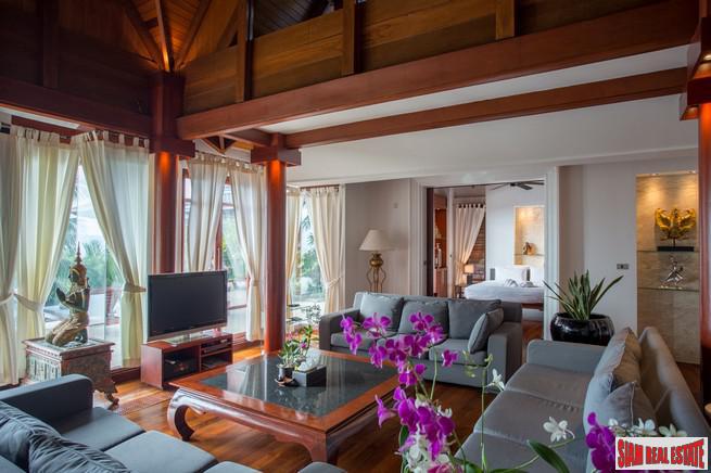Ayara Surin | Magnificent Thai Style Villa with Sea Views Overlooking Surin and Bang Tao Beaches-12