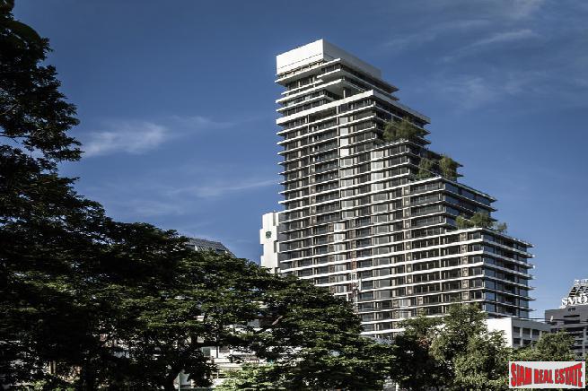 Luxury Saladaeng Two Bed Duplex Condos next to MRT, BTS and Lumphini Park - 16% Discount!-16