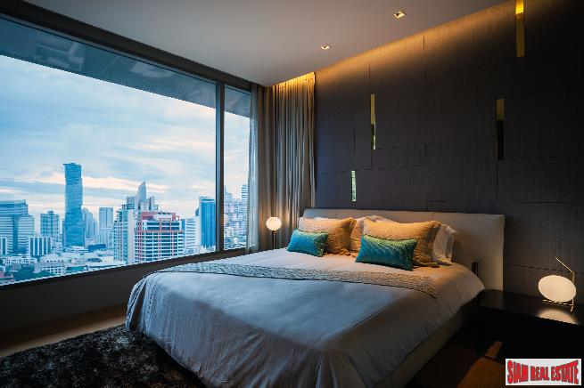 Luxury Saladaeng Two Bed Duplex Condos next to MRT, BTS and Lumphini Park - 16% Discount!-4