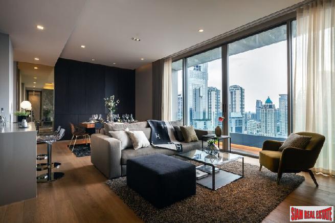 Luxury Saladaeng Two Bed Duplex Condos next to MRT, BTS and Lumphini Park - 16% Discount!-8