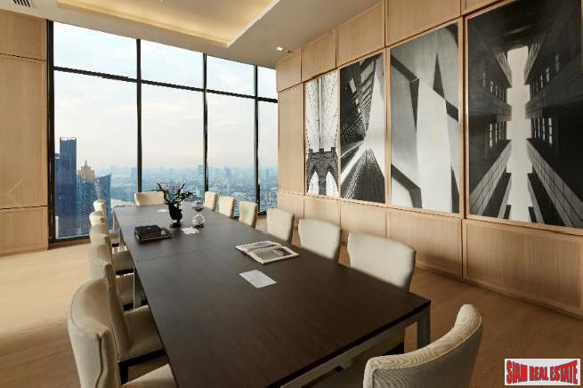 2 Bed Penthouse Condos on 51st and 52nd Floor at Newly Completed Luxury Condo at Sukhumvit 21, Asoke-19