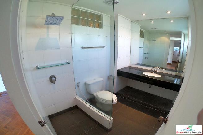 Navin Mansion | Penthouse 3 Bed Duplex at a Boutique Apartment Block of only 8 Units in Tropical Grounds at Yan Nawa - Pets Allowed-9