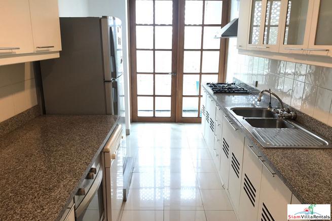 Navin Mansion | Penthouse 3 Bed Duplex at a Boutique Apartment Block of only 8 Units in Tropical Grounds at Yan Nawa - Pets Allowed-13