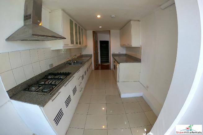 Navin Mansion | Penthouse 3 Bed Duplex at a Boutique Apartment Block of only 8 Units in Tropical Grounds at Yan Nawa - Pets Allowed-14