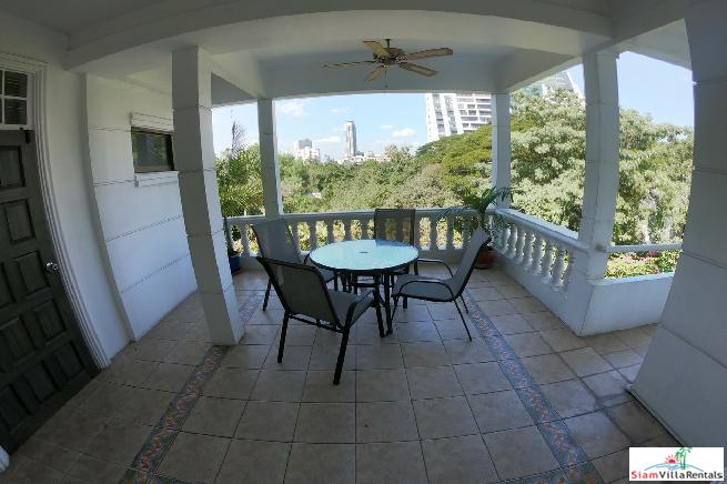 Navin Mansion | Penthouse 3 Bed Duplex at a Boutique Apartment Block of only 8 Units in Tropical Grounds at Yan Nawa - Pets Allowed-5