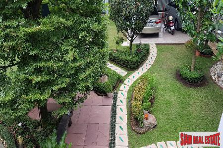 Noblewana | Tropical Custom Built 4 Bed Home in Secure Estate at Tha Raeng, Bang Khen, Watcharapol-1