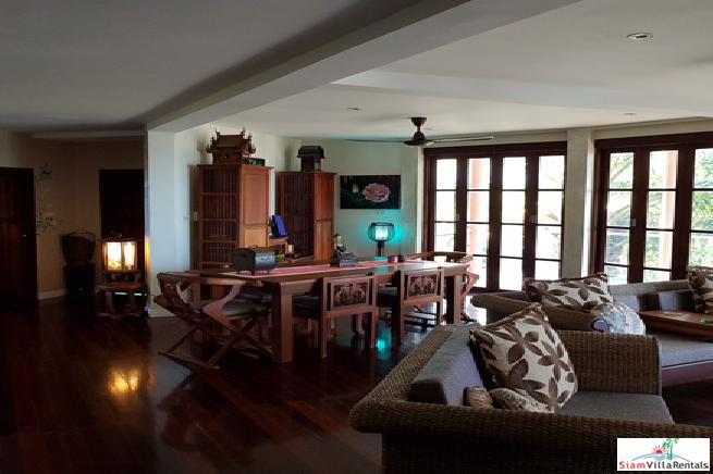 Contemporary Thai Style Three Bedroom House with Fantastic Sea Views in Rawai-14