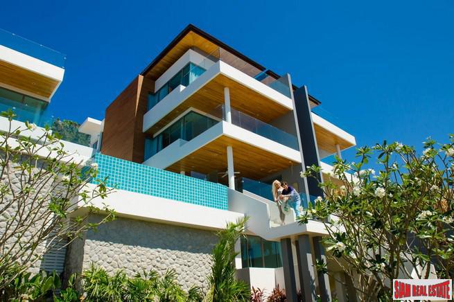 Grand See View Villas | Rare and Exquisite Three Storey Home with Sea, Bay and Mountain Views in Rawai-0