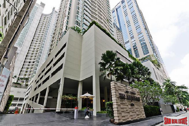 The Rajdamri Serviced Apartments | Leasehold property Two Bed Condo at Ratchadamri, One of the Finest Locations in Bangkok-0
