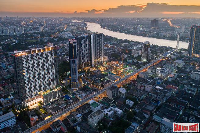 New Completed High Rise Modern Condo at Tao Poon, Bang Sue - Two Bed Units - 35% Discount!-0