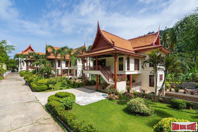 Private Three Storey Contemporary Thai Style Pool Villa in Kata, Phuket-0