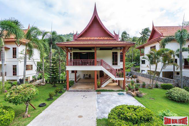 Private Three Storey Contemporary Thai Style Pool Villa in Kata, Phuket-1