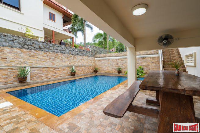 Private Three Storey Contemporary Thai Style Pool Villa in Kata, Phuket-26