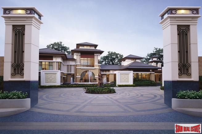 BAAN SANSIRI PATTANAKARN | New Flagship Housing Project by Leading Thai Developer, English Regency Stlye Houses at Pattanakarn-1
