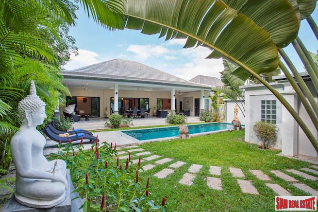 Saphan Chang Residence | Colorful Three Bedroom Rawai Pool Villa with Private Yard-0