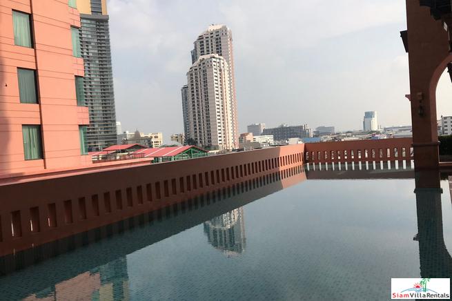 One Bedroom Condo with Expansive City Views in Phrom Phong-0
