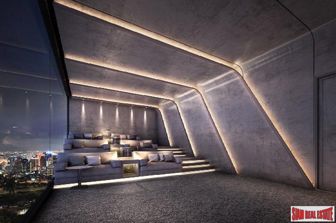 High Tech New Modern One Bed and Duplex Condos in a Park Setting with the Best Facilities at the Heart of Thong Lor, Bangkok-11