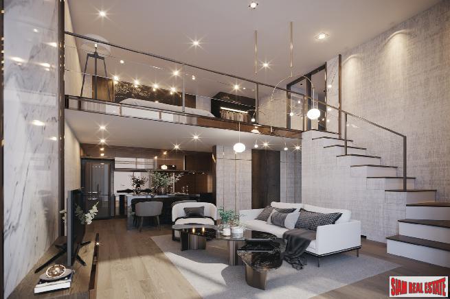High Tech New Modern One Bed and Duplex Condos in a Park Setting with the Best Facilities at the Heart of Thong Lor, Bangkok-19